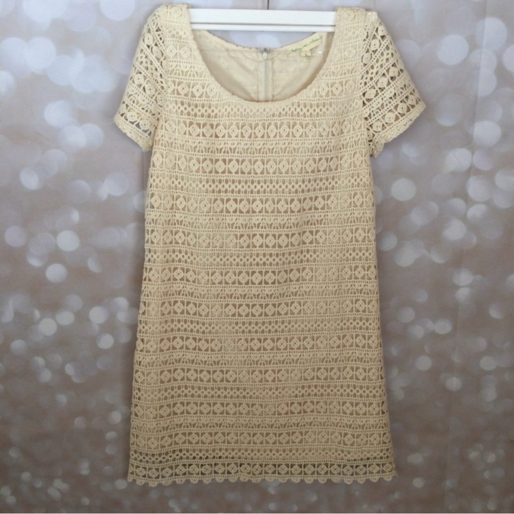 Urban Outfitters Staring at Stars Crochet Lace Cap Sleeve  Dress - Picture 2 of 8